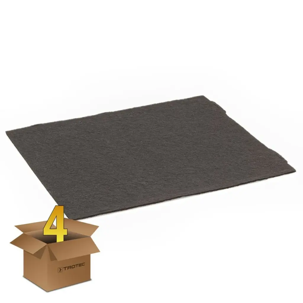 Préfiltre à charbon actif AirgoClean® 105 S (lot de 4)