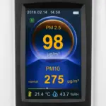 Moniteur de qualité de l'air CO2 et compteur de particules BQ30