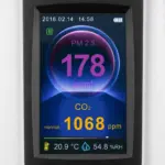 Moniteur de qualité de l'air CO2 et compteur de particules BQ30