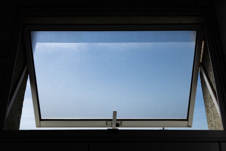 open window fresh air home